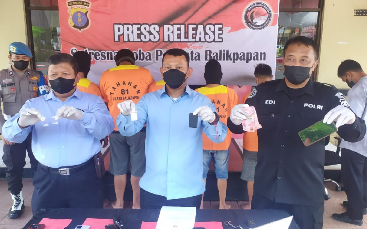 Selama 2 Pekan, Polisi Menangkap 14 Orang di Balikpapan, Kasusnya Berat - JPNN.com Kaltim